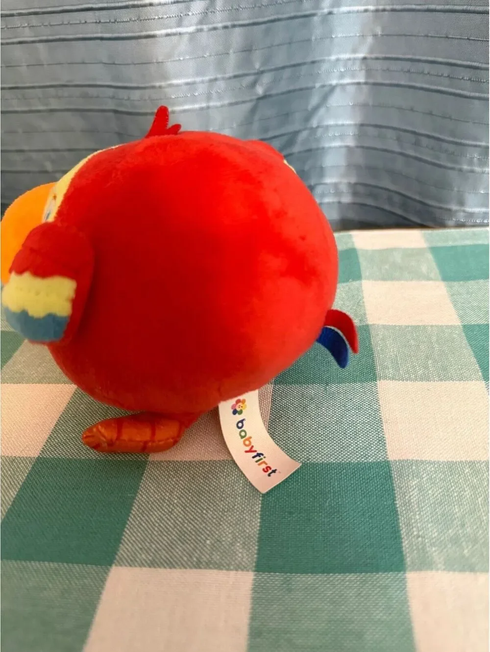 Baby First TV VocabuLARRY  Macaw Parrot Plush Stuffed Animal Bird HTF